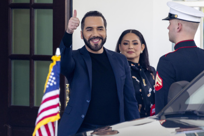 El presidente de El Salvador, Nayib Bukele, en una foto de archivo.