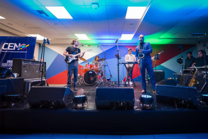 CEN Jazz Ensemble en una de sus presentaciones.