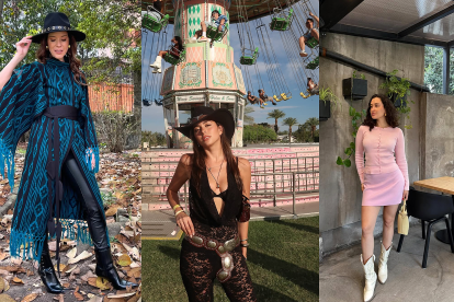 Influencers y creadoras de contenido visten con prendas estilo campestre y boho.