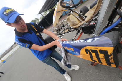 Leonidas Drouet es líder de la categoría Senior 30, pero todo puede pasar aún.