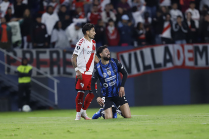 Independiente del Valle no pudo mantener la ventaja y empató con River Plate.