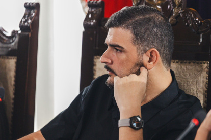 El alcalde de Guayaquil, Aquiles Álvarez.