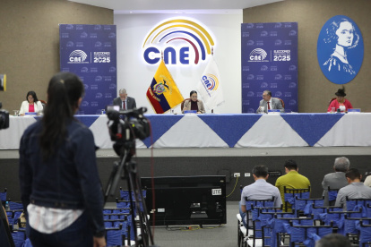 El CNE cerró la Audiencia Nacional de Escrutinio este 24 de abril.