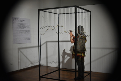 La muestra abrió sus puertas en el Centro Cultural de la PUCE, en Quito.