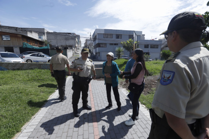 Socialización. En Carcelén se inauguró el plan ‘Policía Cuida tu Barrio’ que busca trabajar con la comunidad y combatir la inseguridad.