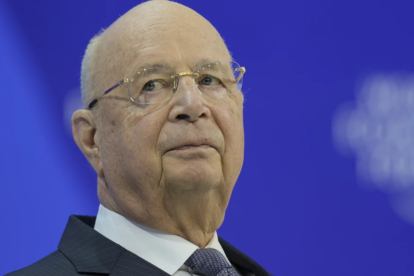 El fundador del Foro Económico Mundial de Davos, Klaus Schwab.