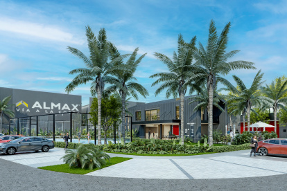 El proyecto ALMAX vía a la costa incluirá más de 200 bodegas y áreas complementarias para empresas.