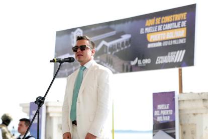 El presidente Daniel Noboa lanzó la propuesta de una Constituyente en campaña.