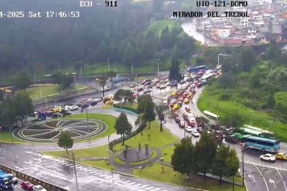 El agente de tránsito Henry Paúl Uribe Campoverde perdió la vida durante el deslizamiento de tierra en El Trébol, Quito