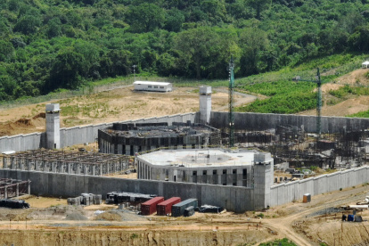 La cárcel del Encuentro se contruye en Santa Elena y se prevé que sea de máxima seguridad.