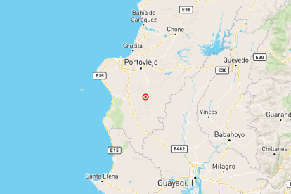 Sismo en Ecuador este 28 de abril.