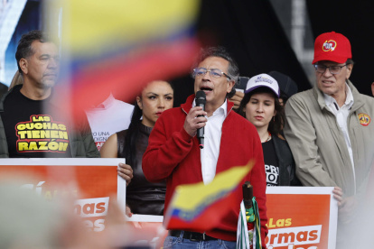 Fotografía de archivo del presidente de Colombia, Gustavo Petro.