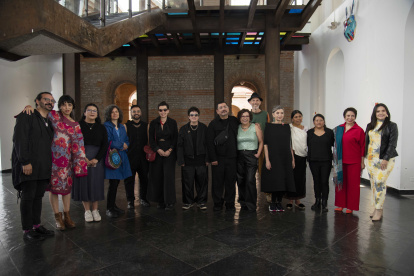 Los diez artistas seleccionados trabajaron en sus propuestas durante un año.