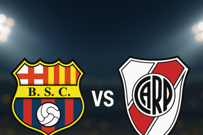 Barcelona SC recibe a River Plate por Copa Libertadores.