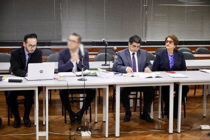 Wilman Terán expuso sus argumentos de defensa, durante la audiencia preparatoria de juicio del caso Pantalla.