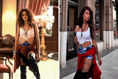 Julia Roberts y Florencia Peña en el mismo papel: Vivian en Pretty Woman