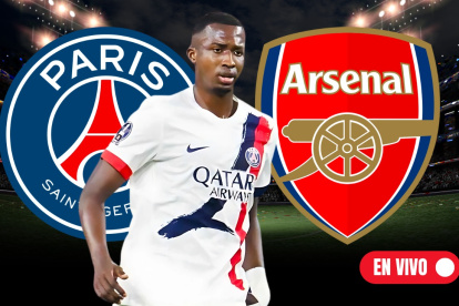 Willian Pacho será estelar en la defensa del PSG, que visita al Arsenal en Londres.