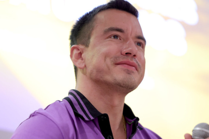 Presidente de Ecuador, Daniel Noboa.