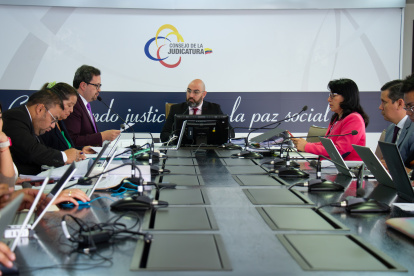 El pleno del Consejo de la Judicatura sesionó este 30 de abril de 2025 y aprobó el reglamento.