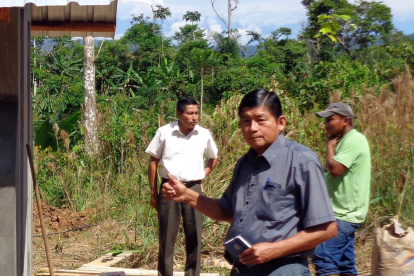 Autoridad. Elario Tanguila fue alcalde de Arajuno entre 2014 y 2019.