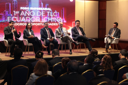 Análisis. Representantes del sector productivo hablaron de los logros y los retos del país, en el marco del primer aniversario del tratado.