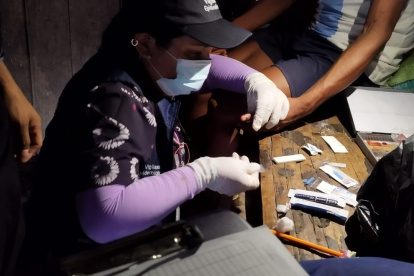 Brigadas médicas del Ministerio de Salud Pública están desplegadas en Taisha.