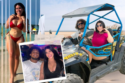 Melina Paredes y Christian Alemán tienen una relación amorosa.