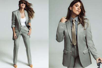 Teresa Valencia cuenta con una nueva colección en la que destacan los trajes sastres.