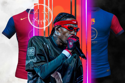 FC Barcelona hará una colaboración con el cantante Travis Scott.