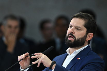 El presidente de Chile, Gabriel Boric, en una fotografía de archivo.
