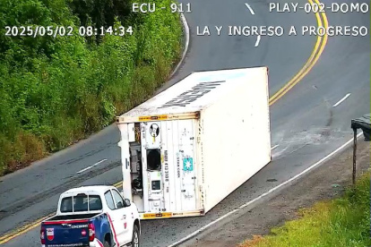 Dos accidentes de tránsito se registraron la mañana de este 2 de abril en vía a la costa.