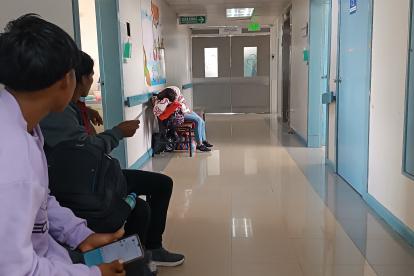 En el Hospital Vicente Corral Moscoso están ingresados tres niños del cantón Taisha.