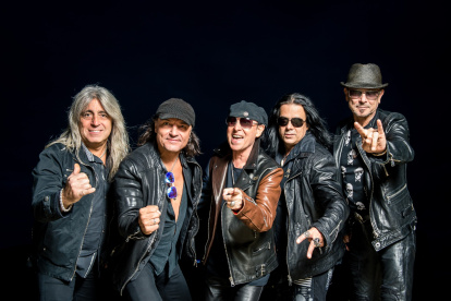 Los alemanes Scorpions se presentan este 3 de mayo de 2025 en el estadio Olímpico Atahualpa.