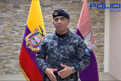 El nuevo comandante de la Policía Pablo Dávila habló en un video subido a X.