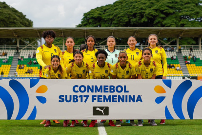 Ecuador sub-17 disputa el Campeonato Sudamericano Femenino sub-17.