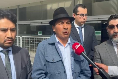 Leonidas Iza criticó la ausencia de Guillermo Lasso a la audiencia de juzgamiento por la denuncia que el dirigente interpuso por supuesta calumnia.