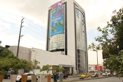 El edificio Macro actualmente está en desuso.