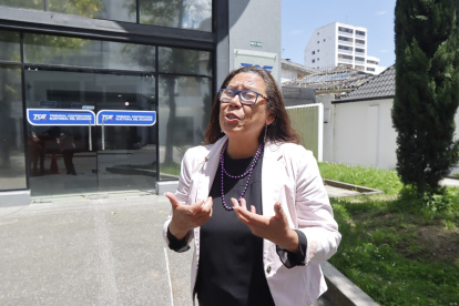 Thanya Herrera denunció al alcalde Pabel Muñoz por presunta violencia política de género.