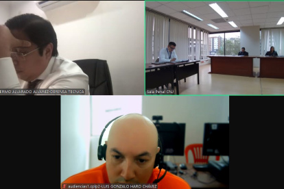 La audiencia de apelación al auto de extradición pasiva se realizó este 6 de abril de 2025.