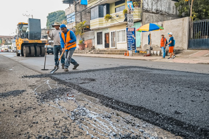 La calle Gonzalo Aparicio ha sido intervenida, luego de repetidas quejas por parte de conductores y residentes que denunciaron estar olvidados.