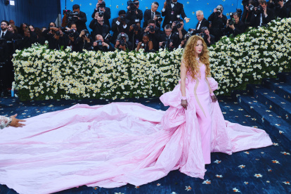 Shakira en la Met Gala 2025