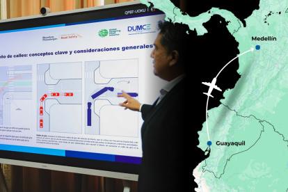Viaje. Cinco personas representarán al Municipio de Guayaquil en suelo colombiano.