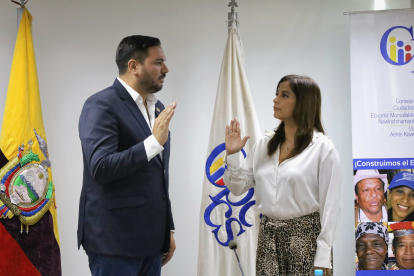 Yadira Saltos fue la última vicepresidenta del Consejo de Particiapción Ciudadana (CPCCS). Asumió el cargo el 22 de enero de 2025, tras la remoción de Johanna Verdezoto.