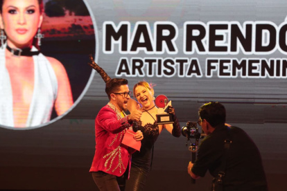 Mar Rendón fue una de las más premiadas en la edición 11 de los Premios Disco Rojo.