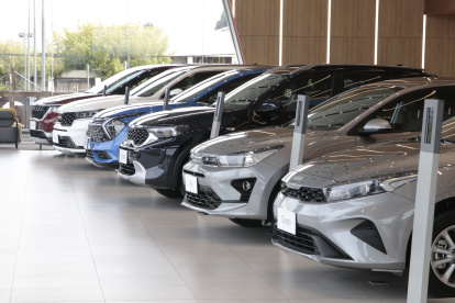 Kia lidera el mercado con el 16,36% de participación.