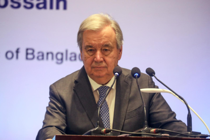 El secretario general de la ONU, António Guterres