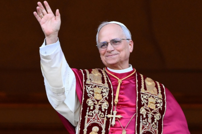 Papa León XIV, el sucesor de Francisco.