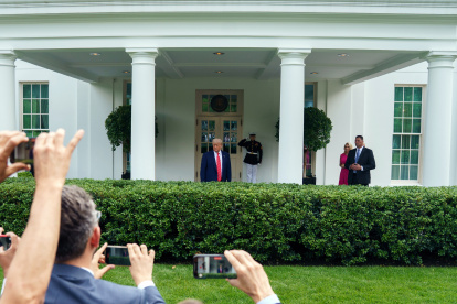 El presidente de Estados Unidos, Donald Trump, quien ha puesto nuevos aranceles al mundo.