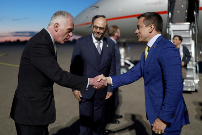 Reino Unido fue uno de los países por el que pasó Daniel Noboa en su gira internacional.