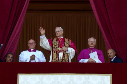 El recientemente electo papa León XIV.
